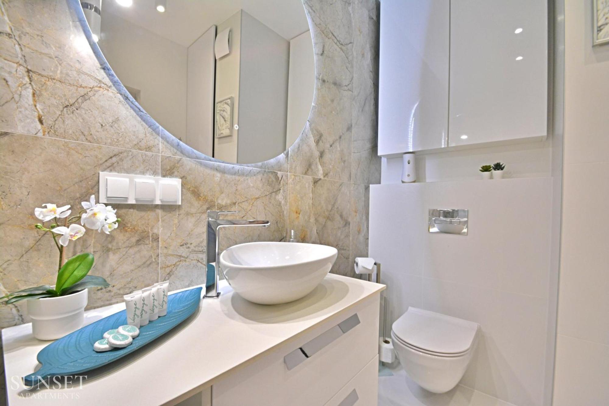 Sunset Apartments - Villa Concha - Parking - Widok Na Port! سفينويتشي المظهر الخارجي الصورة