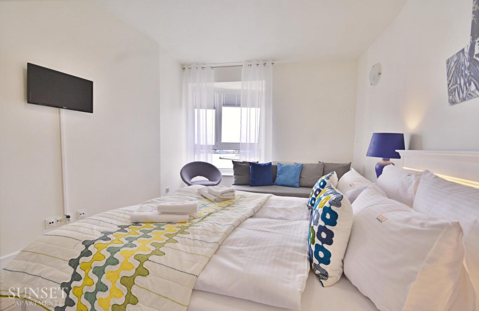 Sunset Apartments - Villa Concha - Parking - Widok Na Port! سفينويتشي المظهر الخارجي الصورة